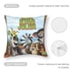 thumbnail image 5 of El Rey Julien Fundas de almohada de terciopelo con tema, regalos de funda de almohada, decoración para el hogar, cojín de lanzar, regalo de cumpleaños para fans y parejas. 45cm x 45cm., 5 of 6