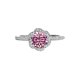 thumbnail image 1 of Anillos de Moissanita Rosa de 1 Uds para Mujer Color D Claridad VVS1 Anillos de Diamante Rojo/verde/rosa Anillos de Compromiso de Moissanita de Plata Esterlina S925 con Certificado, 1 of 9