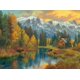 thumbnail image 1 of Puzle Abraham Hunter 1000 PC de Buffalo Games sobre las Montañas Rocosas Canadienses, 1 of 6