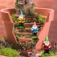 thumbnail image 3 of Set de gnomos de jardín en miniatura JIUMO Fairy Garden Decor 4 piezas, 3 of 9