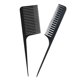 thumbnail image 3 of 2pcs Professional Resaltar Peine Peluquería Salón Dyeing Combs Herramientas Negro, 3 of 5