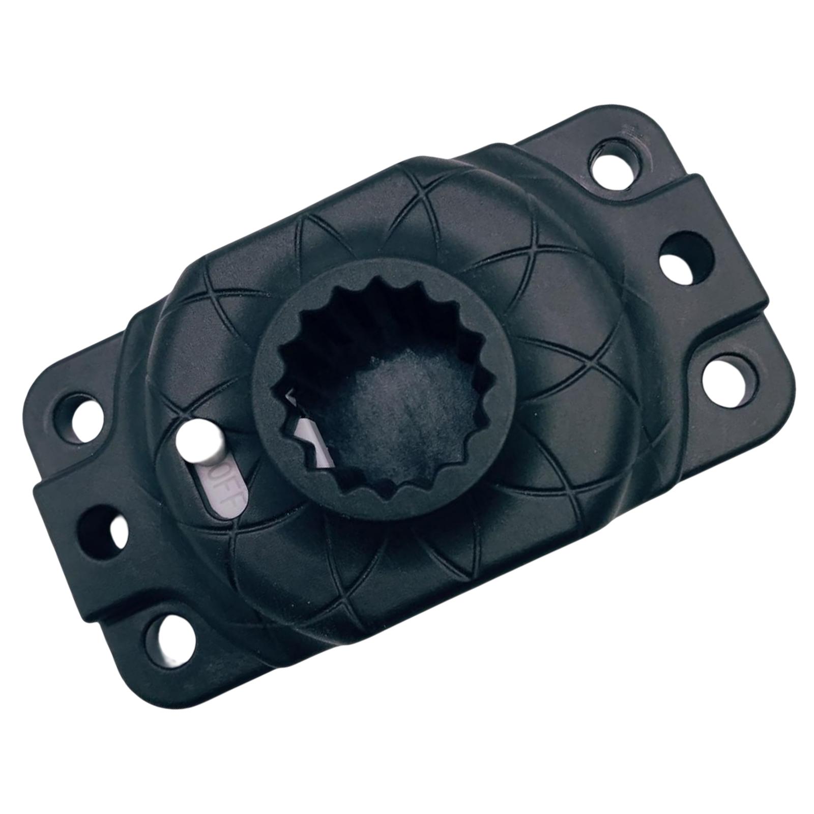 Magideal - Soporte De Caña De Kayak Para Bote Inflable, Base De Montaje Para Bote, Caña De Pescar Para Kayak, Herramienta De Accesorios De Base De Montaje Diy