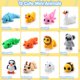 thumbnail image 3 of Juego de 12 bonitos juguetes articulados JOYIN con forma de animales impresos en 3D, 3 of 7