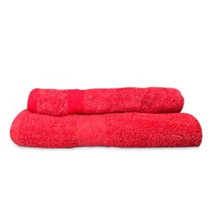 Toalla De Mano Colección 40×80 Cm / Rojo – Zahr