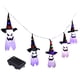 thumbnail image 3 of Guirnalda De Luces LED Fantasma Brillante Iluminadas Colgantes Decoraciones De Halloween Para Jardín Blanco, 3 of 5