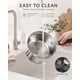 thumbnail image 5 of Cacerola Cook N Home de 1 L con Tapa de Acero Inoxidable, 5 of 6