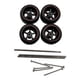 thumbnail image 3 of 4 Piezas Ruedas Y Neumáticos De Coche RC Accesorios De Coche De Aleación RC Para Bricolaje A Escala 1/64 Estilo Rojo B, 3 of 5
