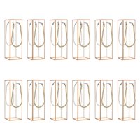 Magideal - 12 Cajas De Regalo Transparentes, Bolsas De Regalo, Cajas De Flores Portátiles Y Sencillas Para Guardar Regalos, Estuches De Embalaje Para Suministros