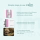 thumbnail image 4 of Dispositivo de bienestar CalmCarry Glowco Microcurrent Pink para adulto, 4 of 7