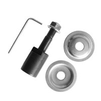 Ioensy - Eje De Muela Abrasiva, Eje Roscado Para Rueda De Pelo, Rueda De Fibra De 16Mm, 106G