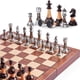 thumbnail image 1 of Juego de ajedrez VAMSLOVE, tablero grande de madera plegable de 42 cm con piezas, 1 of 9