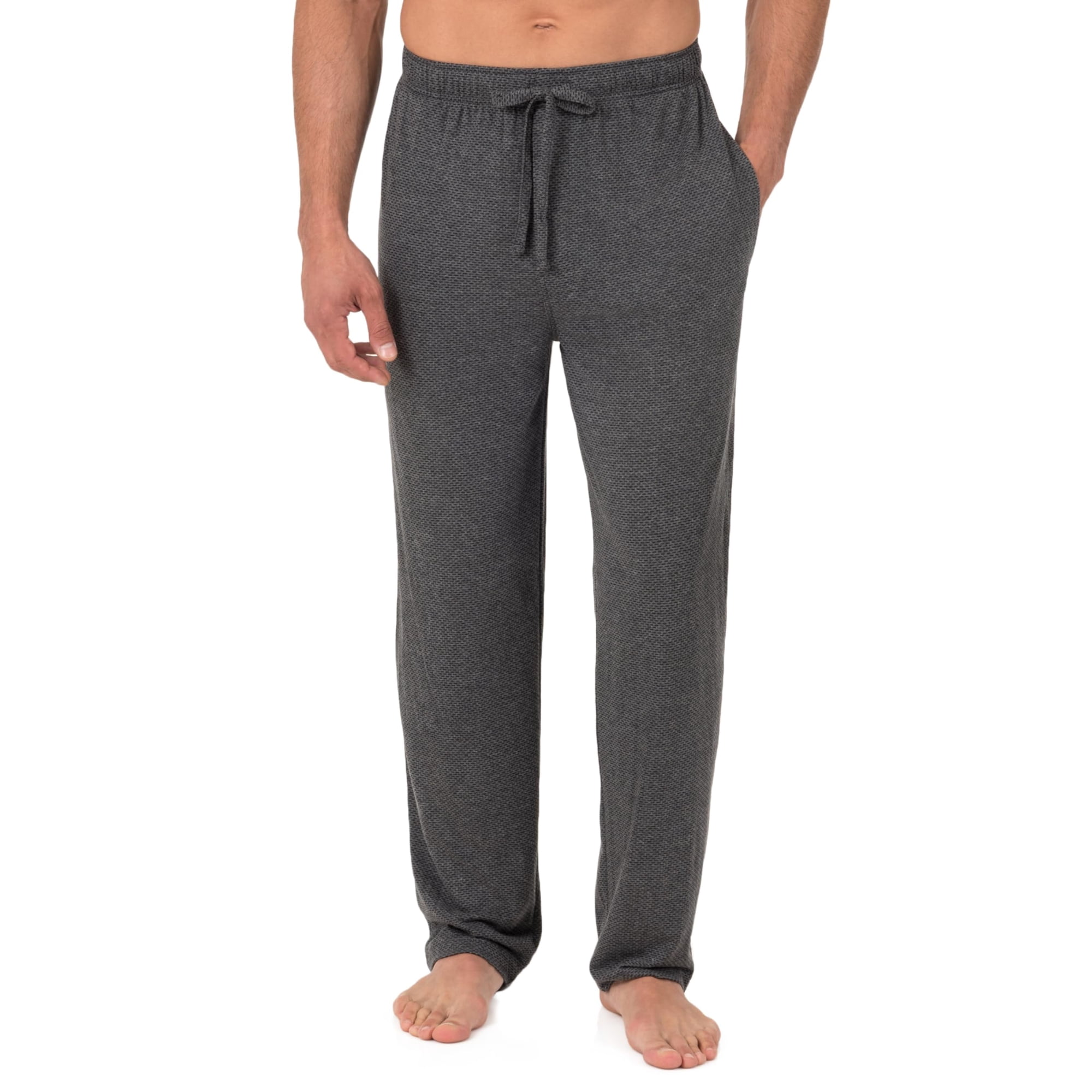 Sleep Pant Fruit Of The Loom - Jersey Transpirable Para Hombre, Color Gris