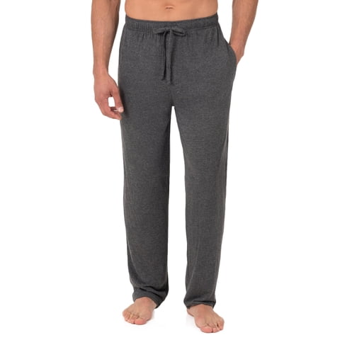 Sleep Pant Fruit Of The Loom - Jersey Transpirable Para Hombre, Color Gris