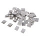 thumbnail image 5 of 50pcs punta de hebilla de cinturón de metal extremo para correas correa sombrero accesorio de costura de plata, 5 of 5