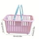 thumbnail image 2 of 1pc Stylish Shopping Basket Stationery Storage Box for Girls and Students - Perfect for Organizing and Storing School Supplies, 2 of 5