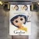 thumbnail image 2 of 3D Coraline Comforter Set Soft 3 Pcs Twin Bedding Sets Thicken for All Season, 2 of 5