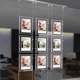 thumbnail image 1 of Marco de fotos LED HKSIGN A4 vertical colgante 3 piezas, 1 of 8
