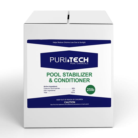 Estabilizador para piscina Puri Tech 25 lb Ácido cianúrico