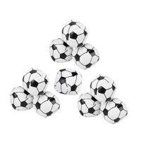Magideal - 10X Mini Pelotas De Fútbol, Pelotas Deportivas, Divertidas De Cuero Pu, Bolsa De Arena Suave De 1,97 Pulgadas, Juego De Lanzamiento De Juguete Exter