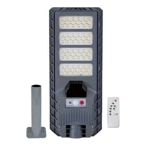 N-Ofertas - Foco Solar Led Exterior 400W Sensor De Movimiento Ip65 + Control