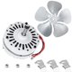 thumbnail image 1 of Motor y Kit de Reemplazo de Pala para Ventilador de Ático BigHead 12" 115V 3.4A Eje 1/2", 1 of 7