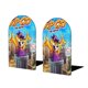 thumbnail image 1 of Don Gato Sujetalibros decorativos temáticos, tope para estantería con base antideslizante, uso dual para hogar y oficina - 2 piezas, 1 of 6