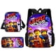 thumbnail image 1 of 3 pcs set Virtual World Child School Backpack With Shoulder Bag Pencil Bags School Bags for Boys Girls Best Gift, 1 of 3