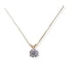 thumbnail image 1 of Colgante Punto Luz 1 Ct Moissanita Certificado Bañado Oro, 1 of 3