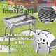 thumbnail image 4 of Mini Parrillera Portátil Acero Inoxidable Plegable A Carbón, 4 of 7