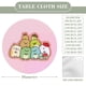 thumbnail image 2 of Mantel Redondo Ajustado Desmarcar Sumikko Gurashi 150cm, 2 of 6