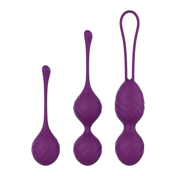 3pcs Vibrator Kegel Balls Vaginal Tighten Exercise Ben Wa Ball G Spot Vibrator Wireless Remote Control Sex Toy For Women