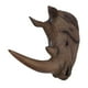 thumbnail image 1 of Estatua Cabeza de Animal Rústica Marrón, 1 of 3