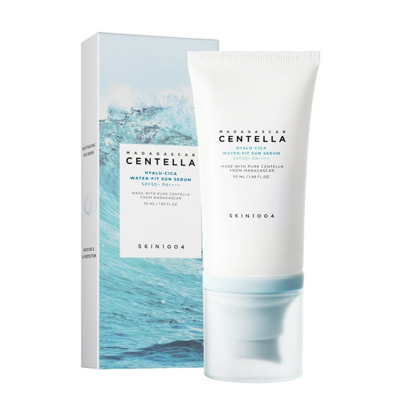 Madagascar Centella, Suero Solar Hyalu-cica Water-fit Spf 50+ Pa++++, 1,69 Fl Oz (50 Ml)