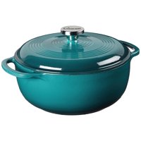 Laguna De Hierro Fundido Esmaltado De 4.5 Cuartos De Galón De Dutch Oven Lodge