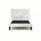 thumbnail image 5 of Cama Plaza y Media Corazón Crudo Base + Colchón Mery Design Excellence Plus, 5 of 9