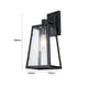 thumbnail image 2 of Aplique Farol Rectangular Porta Ampolleta E27 Negra, 2 of 4