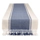 thumbnail image 1 of Camino de mesa DII Dobby, tejido a rayas, 33 x 183 cm, algodón azul francés, 1 of 9