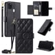 thumbnail image 5 of Funda tipo billetera FOXDOCK para Samsung Galaxy A21S – Tapa abatible con correa para mujer, 5 of 5