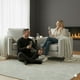 thumbnail image 1 of Juego de Poltronas Arthur Gris Claro, 1 of 5