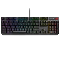 Teclado Gamer Asus Rog Strix Scope Rx, Switch Rx Red, 100%, Rgb, Usb 2.0 Tipo C, Español