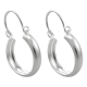 thumbnail image 1 of Aros Argolla Bote Lisos Mujer Plata 925 16mm Regalo Caja, 1 of 3