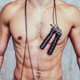 thumbnail image 5 of Cuerda para saltar con peso WOD Nation con pesas removibles de PVC, 5 of 6
