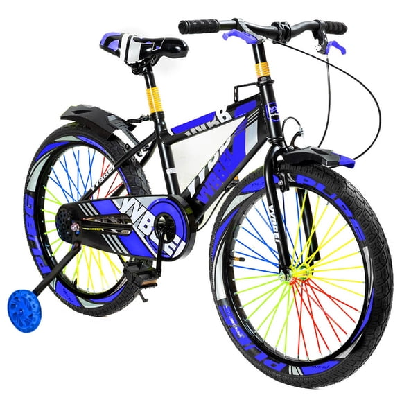 Bicicleta Niño Infantil Montain Bike Mtb Con Ruedas Aro 16 Azul