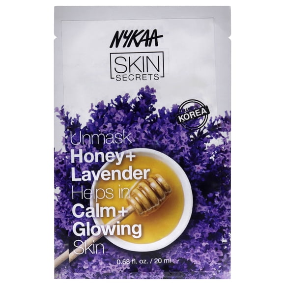 Mascarilla Facial Nykaa Naturals Skin Secrets Miel y Lavanda 1 Mascarilla Mujer