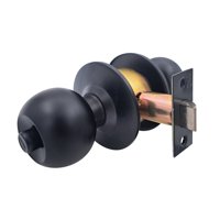 Poli - Cerradura Cilin Pomo Sfera 11404 Bañ Dor Negr
