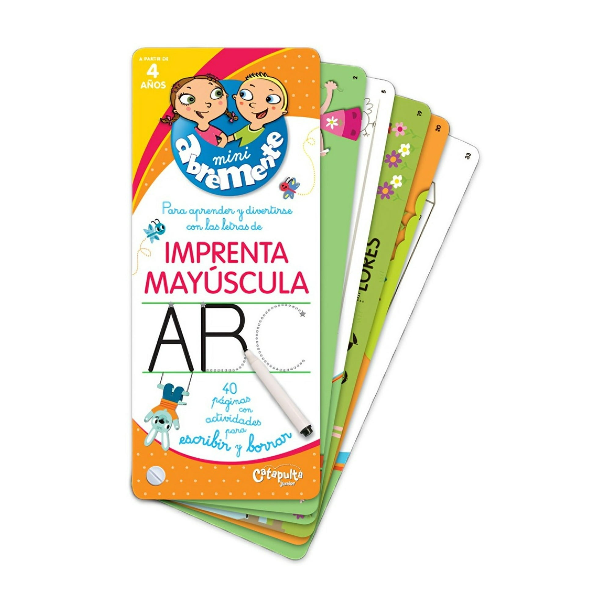 Catapulta Editores - Libro Abremente Escribir Y Borrar Mayúsculas 356