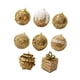 thumbnail image 3 of Adorno Navideño Bolas Colgantes Dorado, 3 of 3