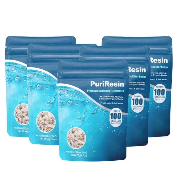 Medio de filtración IOAOI 100 ml (5 unidades) para acuarios de agua dulce y salada