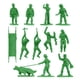 thumbnail image 4 of Figura de juguete BMC Plastic Army para mujer, 36 unidades, verde, 5 años o más, 4 of 9