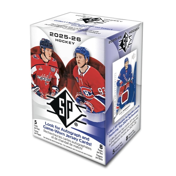 Caja Blaster Upper Deck 2025-26 SP NHL de Trading Cards